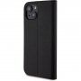 Karl Lagerfeld Saffiano Karl and Choupette NFT carcasă flip pentru iPhone 15 - negru