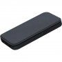 NJORD Leather carcasă flip cu MagSafe pentru iPhone 14 - gri închis,