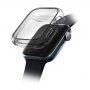 Husă hibrid UNIQ Garde Hybrid cu ecran protector pentru Apple Watch 41mm - fumurie