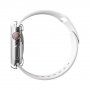 Husă hibrid UNIQ Garde Hybrid cu ecran protector pentru Apple Watch 45mm - transparentă