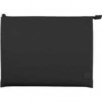 Husă plic UNIQ LYON Sleeve pentru MacBook cu dimensiuni de maxim 16" - neagră