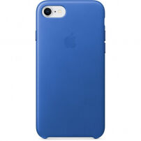 Husă originală Apple, din piele, pentru iPhone SE (2020/2022) / 8 / 7 - albastru-electro