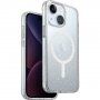 Husă cu sclipici ?i MagSafe UNIQ LifePro Xtreme MagClick pentru iPhone 15 - transparent