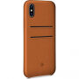 Husă Twelve South Relaxed Leather Clip, din piele, pentru iPhone X - maro