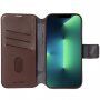 Decoded Detachable Wallet 2în1 husă detașabilă flip pentru iPhone 14 Pro - maro