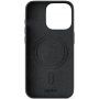 EPICO Mag+ husă din silicon cu MagSafe pentru iPhone 15 Pro - negru