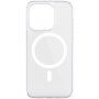 EPICO Resolve husă transparentă cu MagSafe pentru iPhone 15 Pro - transparent