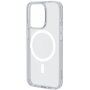 EPICO Resolve husă transparentă cu MagSafe pentru iPhone 15 Pro - transparent