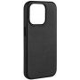 FIXED MagLeather husă din piele cu MagSafe pentru iPhone 15 Pro - negru