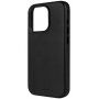 FIXED MagLeather husă din piele cu MagSafe pentru iPhone 15 Pro - negru