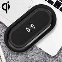 Încărcător wireless Qi TOTUDESIGN, pentru iPhone - negru