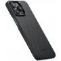 Pitaka MagEZ 4 600D husă cu model din fibră de carbon pentru iPhone 15 Pro - gri