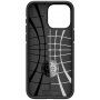 Spigen Core Armor husă durabilă mată pentru iPhone 15 Pro Max - negru