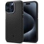 Spigen Core Armor husă durabilă mată pentru iPhone 15 Pro Max - negru