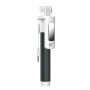 Stick selfie JOYROOM, cu declanşator cu fir, pentru iPhone - negru