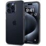 Spigen Crystal Flex husă transparentă pentru iPhone 15 Pro - gri