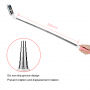 Stick selfie JOYROOM, cu declanşator cu fir, pentru iPhone - roz