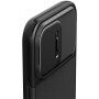 Spigen Optik Armor MagFit husă durabilă cu capac glisant pentru cameră foto și MagSafe pentru iPhone 15 Pro Max - negru