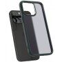 Spigen Ultra Hybrid Matte husă mată transparentă pentru iPhone 15 Pro Max - verde închis