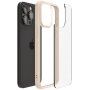 Spigen Ultra Hybrid husă transparentă pentru iPhone 15 Pro Max - bej