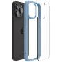 Spigen Ultra Hybrid husă transparentă pentru iPhone 15 Pro Max - albastru
