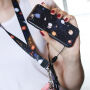 Carcasă pentru iPhone 6 / 6S, cu curea - pisici în univers