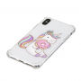 Carcasă de protecţie pentru iPhone X / XS - unicorn