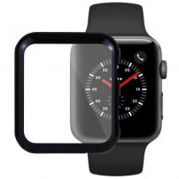 Husă cu protecţie display, pentru Apple Watch 42mm - negru