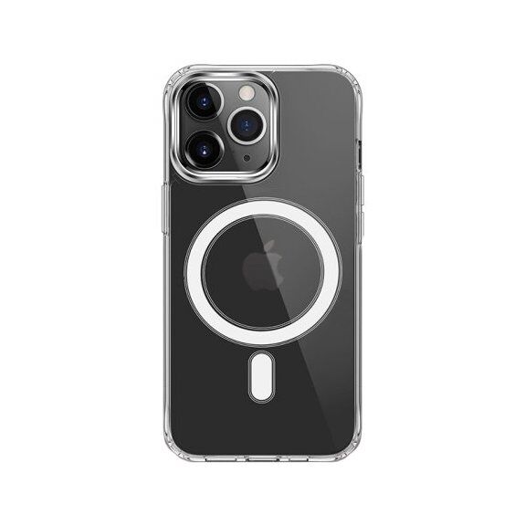 Husă de protecție cu MagSafe pentru iPhone 15 Pro - transparent