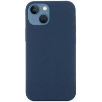 Husă din silicon cu MagSafe pentru iPhone 15 - albastru închis