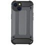 Carcasă Super rezistentă "Armor", pentru iPhone 15 - gri închis