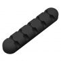Organizator cabluri ORICO, din silicon, - mai mic - negru