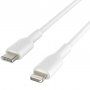 Cablu pentru încărcare ?i transfer de date BELKIN BOOST Charge USB-C/Lightning - MFi pentru iPhone / iPad / iPod / AirPods - 1 m - alb