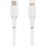 Cablu pentru încărcare ?i transfer de date BELKIN BOOST Charge USB-C/Lightning - MFi pentru iPhone / iPad / iPod / AirPods - 1 m - alb
