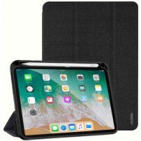 DUX DUCIS Domo husă cu spațiu pentru Apple Pencil și funcție de adormire, pentru iPad mini 6 / mini 7 - negru
