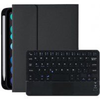 Carcasă cu tastatură, touchpad și spațiu pentru Apple Pencil pentru iPad mini 6 / mini 7 - negru