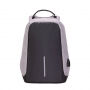 Rucsac de protecţie cu port USB extern pentru iPad / MacBook până la 15"- gri