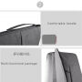 Servietă universală, cu buzunare, pentru iPad până la 11" / MacBook până la 12" - negru