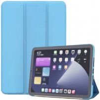 Carcasă mată cu suport pentru iPad mini 6 / mini 7 - albastru