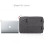 Servietă universală, cu buzunare, pentru iPad până la 13" / MacBook până la 14" - negru