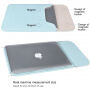 Mapă elegantă pentru iPad până la 13" / MacBook până la 14" - negru