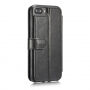 Husă retro 2 în 1, detaşabilă, pentru iPhone 6 Plus / 6S Plus - negru