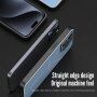 Husă din aluminiu R-JUST pentru iPhone 15 Pro - albastru