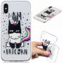 Carcasă din plastic pentru iPhone X / XS - Batcorn