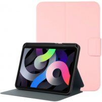 Husă din piele PU cu suport și spațiu pentru Apple Pencil pentru iPad mini 6 / mini 7 - roz