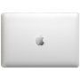Husă transparentă mată cu suport rabatabil pentru MacBook Air 15" (A2941 / A3114) - alb