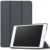 Husă din piele PU cu func?ie sleep pentru iPad mini 4 / 5 - gri