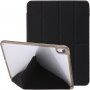 Husă cu spate transparent ?i suport origami pentru iPad 10.9" (2022) - negru