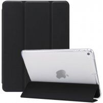 Husă smart cu suport ?i compartiment pentru Apple Pencil pentru iPad mini 4 / 5 - negru