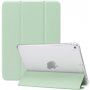 Husă smart cu suport ?i compartiment pentru Apple Pencil pentru iPad mini 4 / 5 - verde deschis